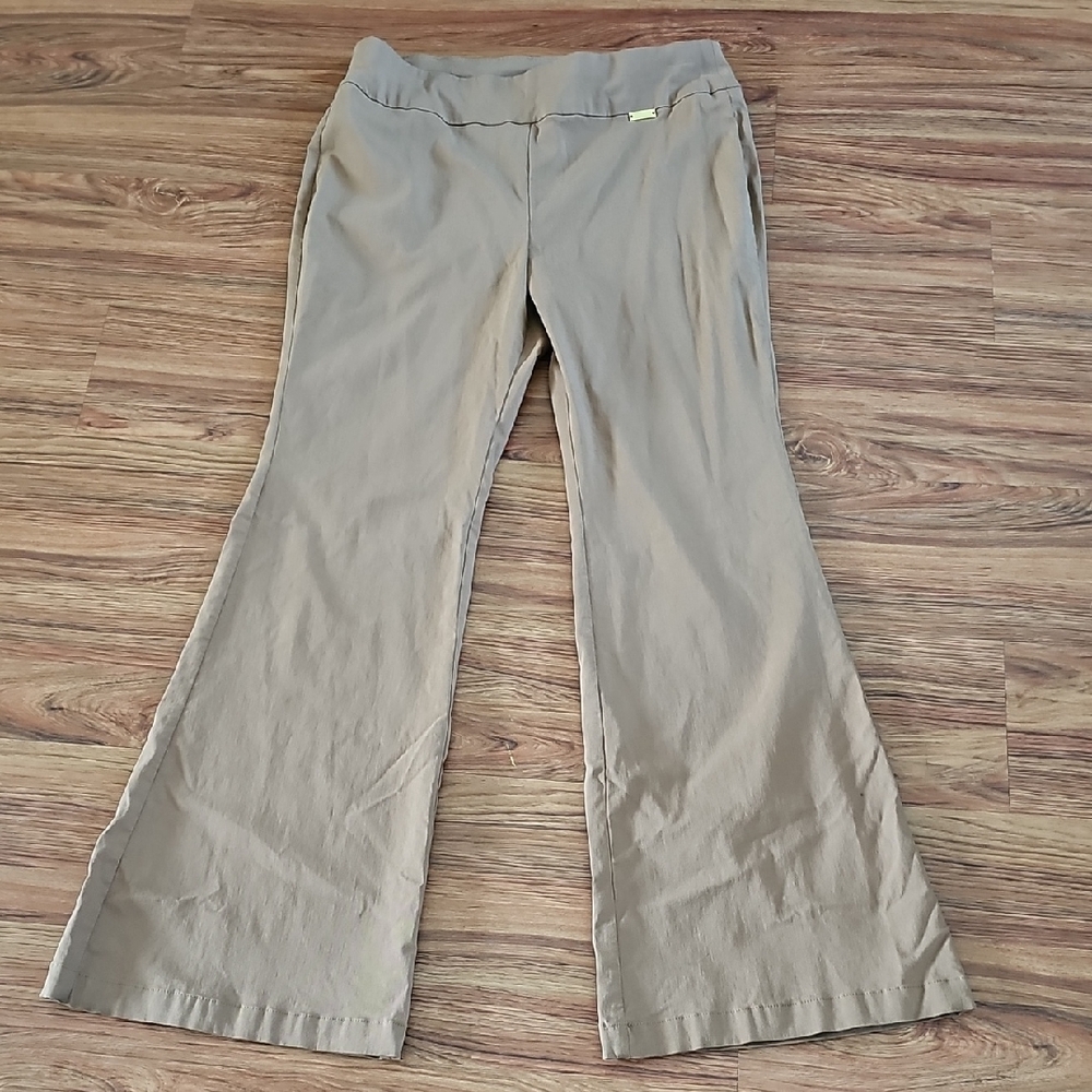 INC International Concepts Beige Flare Pants